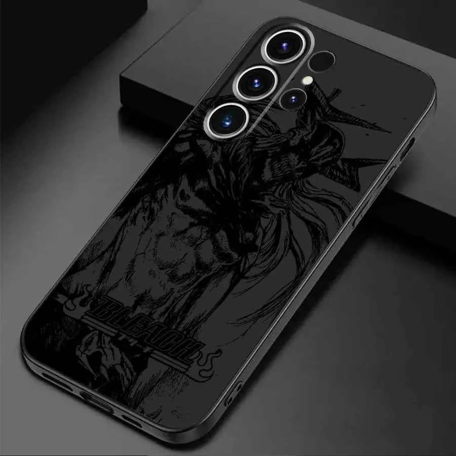 Coque Anime BLEACH Ichigo Aizen Édition Matte & Anti-chute pour Samsung