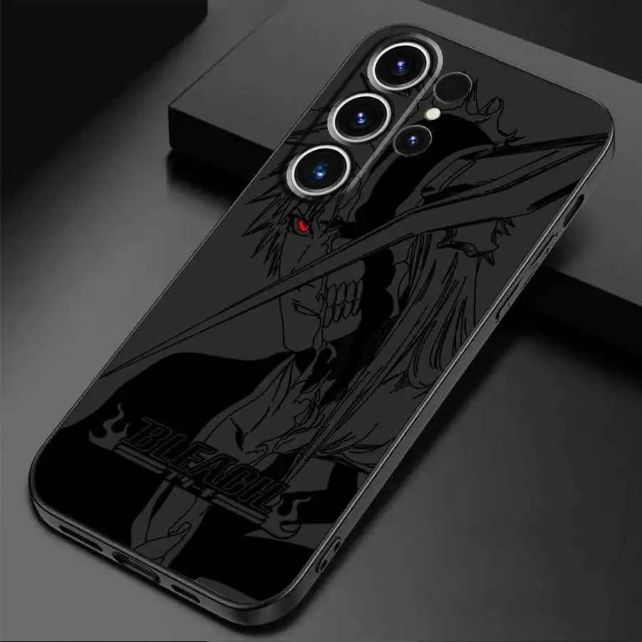 Coque Anime BLEACH Ichigo Aizen Édition Matte & Anti-chute pour Samsung
