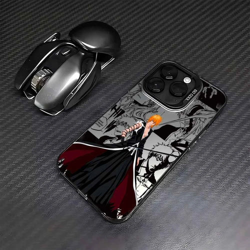 Coque Anime BLEACH iPhone 12-16 "Ichigo x Aizen Edition" Matte & Anti-chute