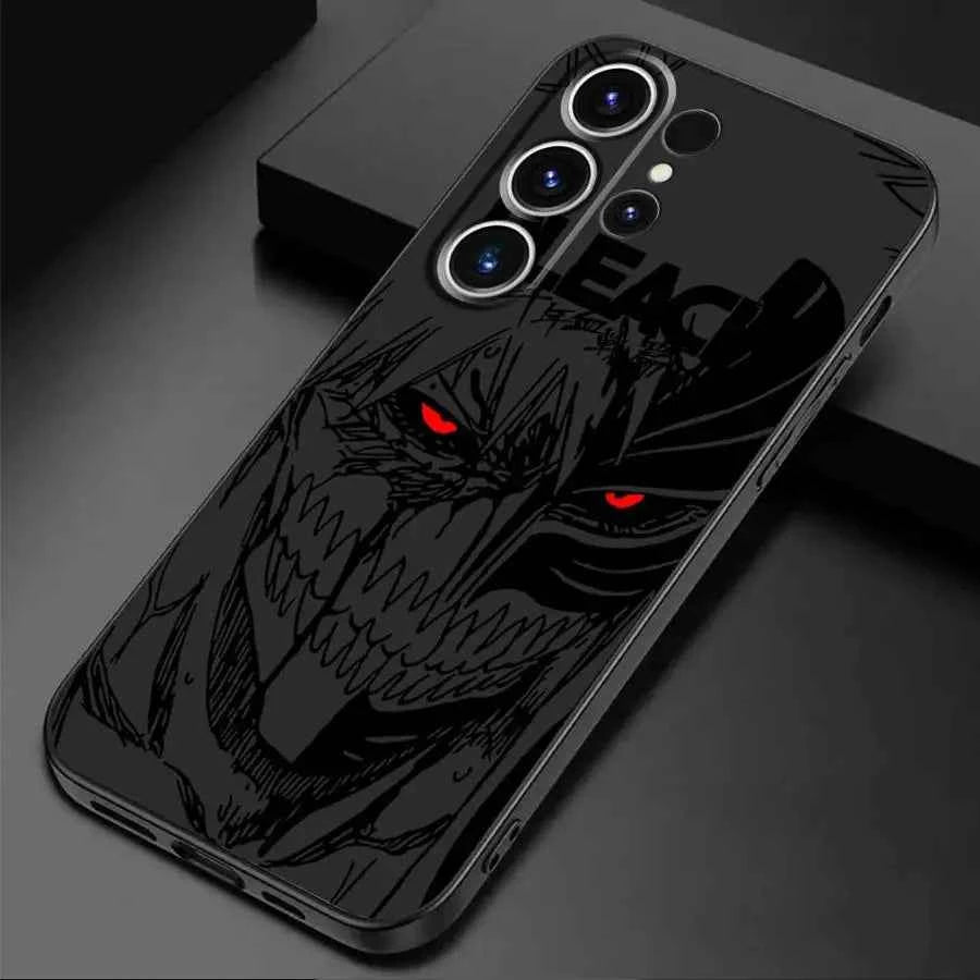 Coque Anime BLEACH Ichigo Aizen Édition Matte & Anti-chute pour Samsung