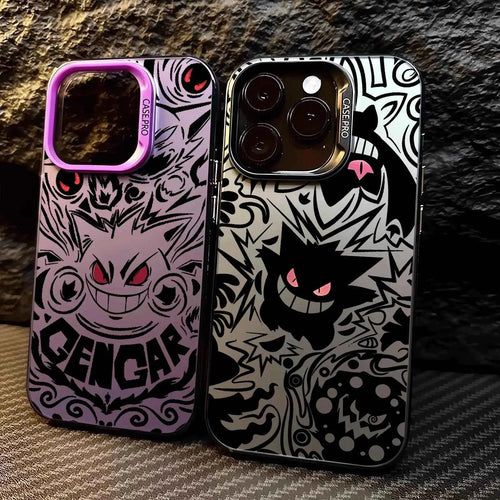 Coque Gengar Pokémon – Housse souple et stylée pour iPhone 15 à 11, protection résistante pour fans !