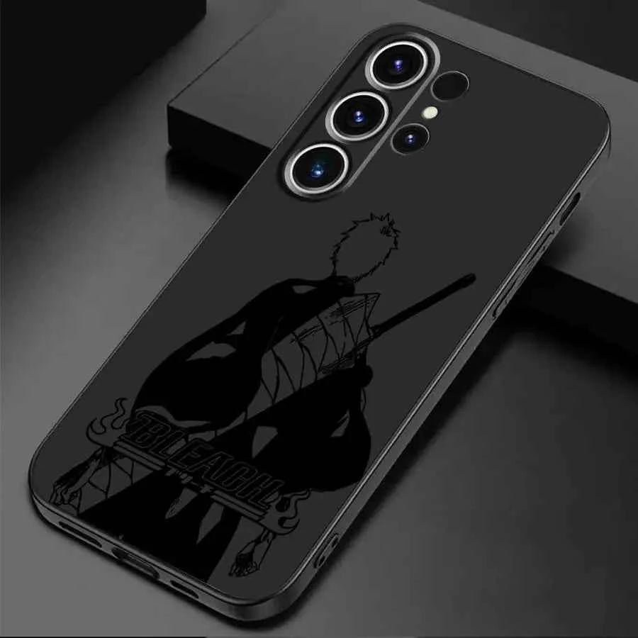 Coque Anime BLEACH Ichigo Aizen Édition Matte & Anti-chute pour Samsung